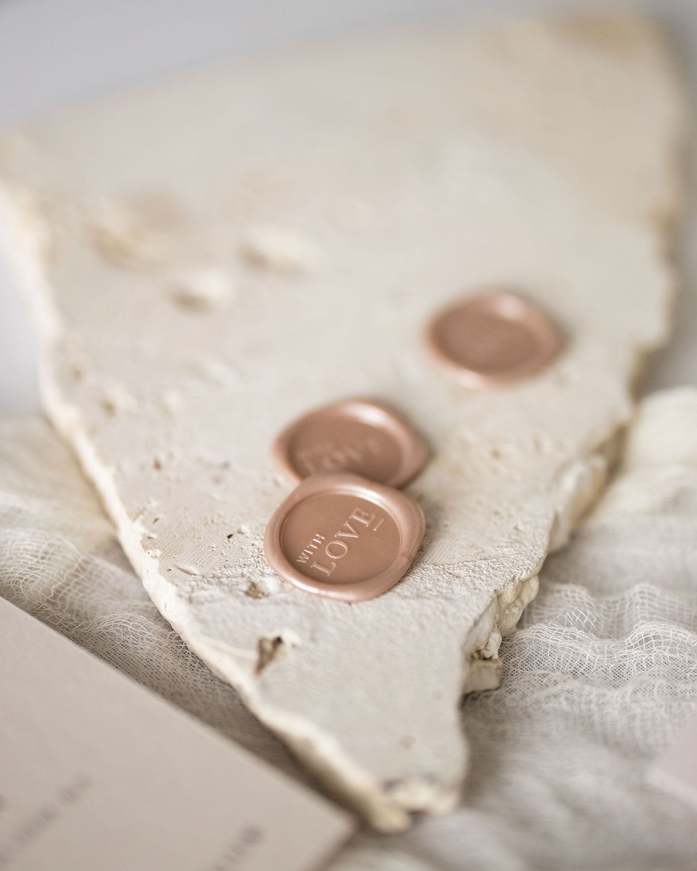 Peppermint Press Stationery Suite Selena Wax Seal