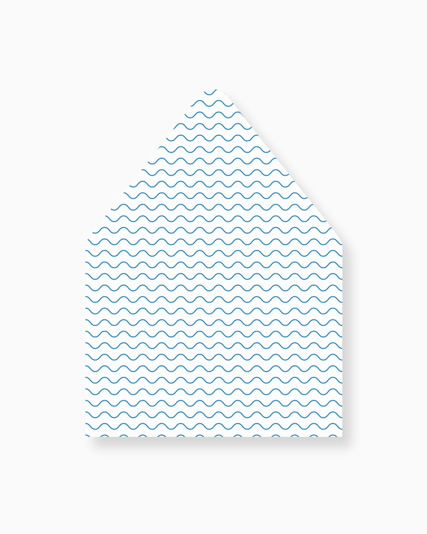 Peppermint Press Stationery Suite Wave Envelope Liner