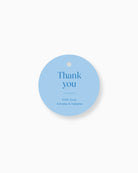 Peppermint Press On the Day Wave Favour Tag