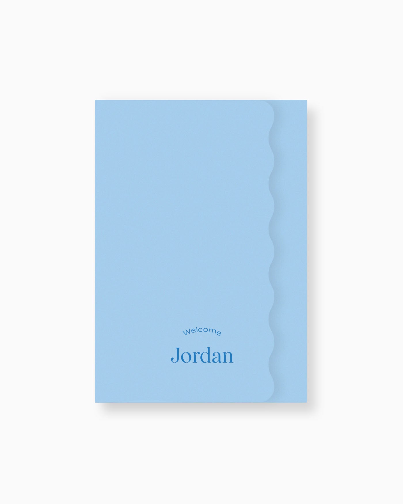 Peppermint Press On the Day Wave Folding Menu