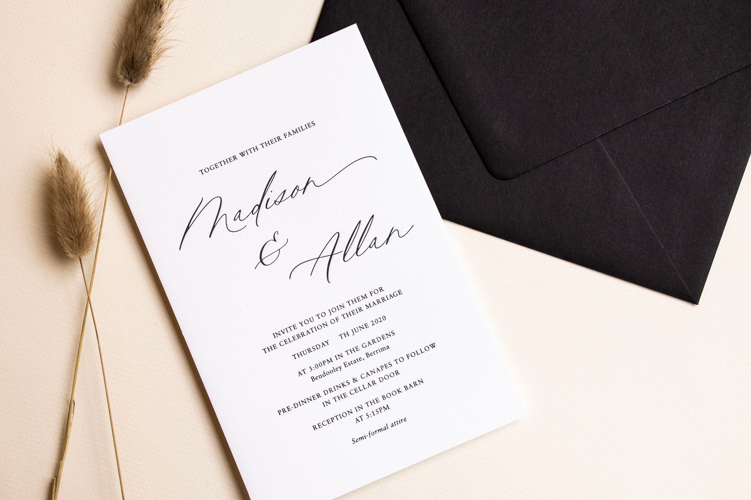 How are letterpress invitations made?