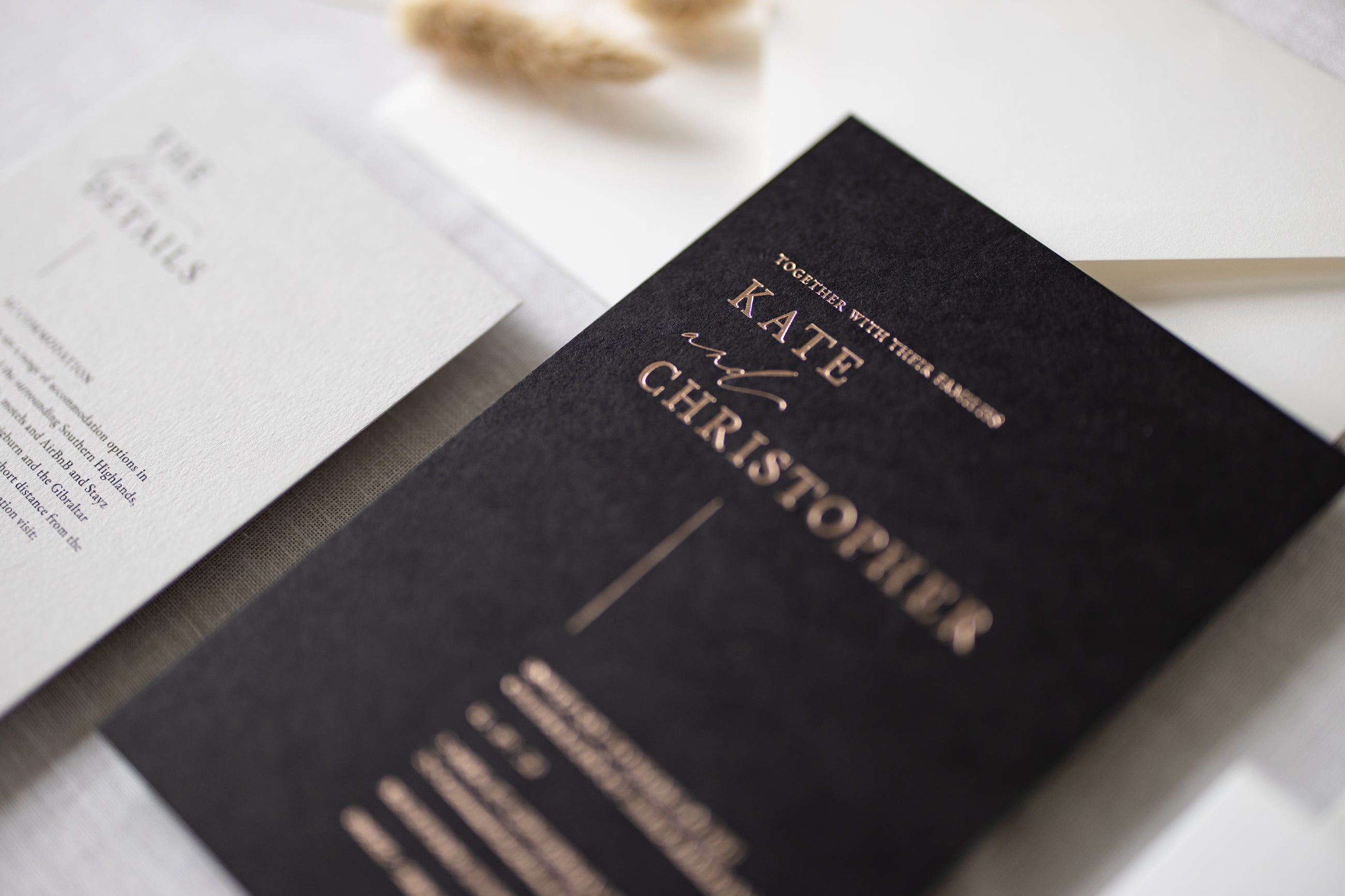 Hot foil wedding invitations and stationery: a helpful guide