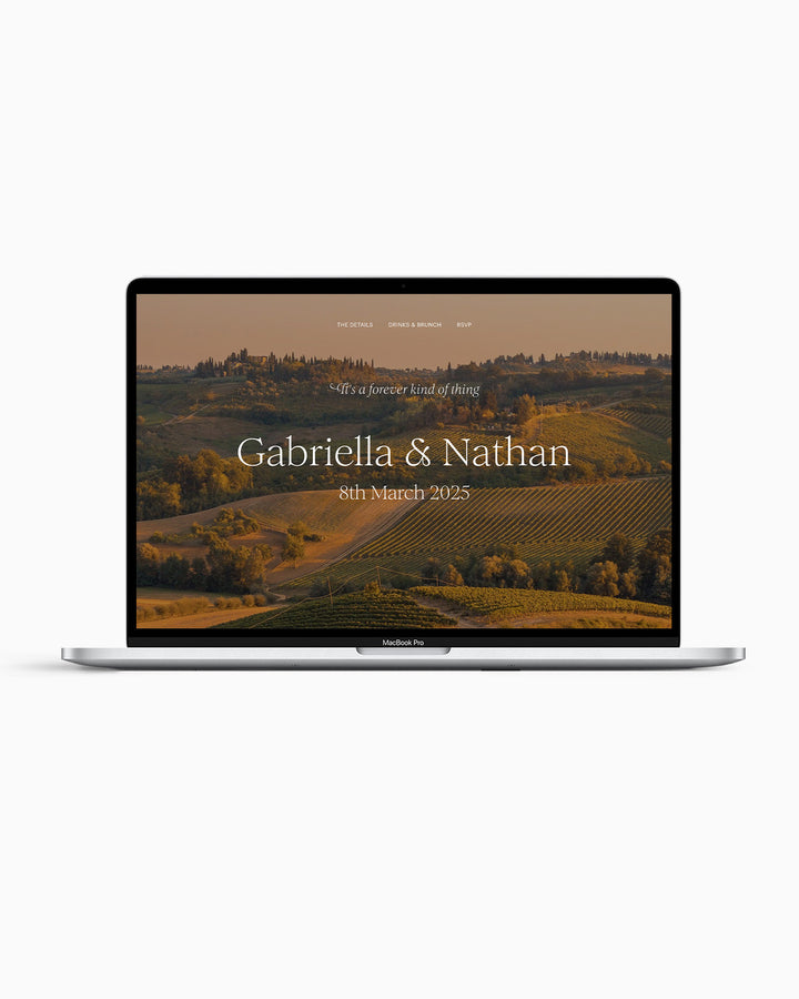 20 wedding website welcome message ideas