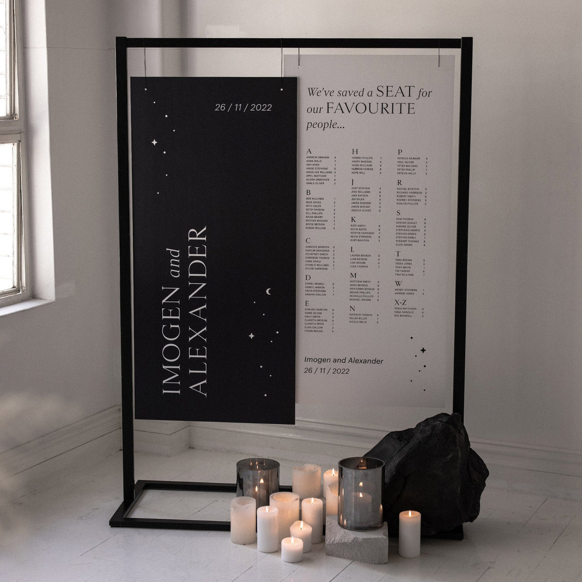 Wedding Signage Math Wedding signage 101: checklist, examples and tips – Peppermint Press