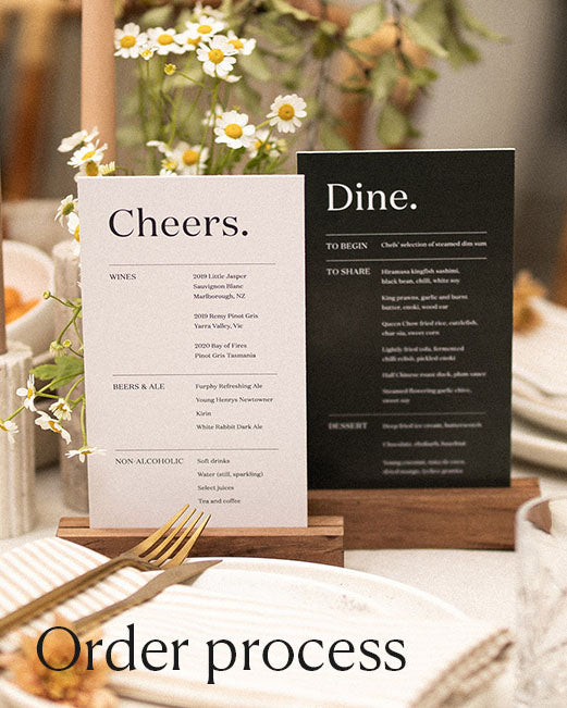 Wedding signage 101: checklist, examples and tips – Peppermint Press