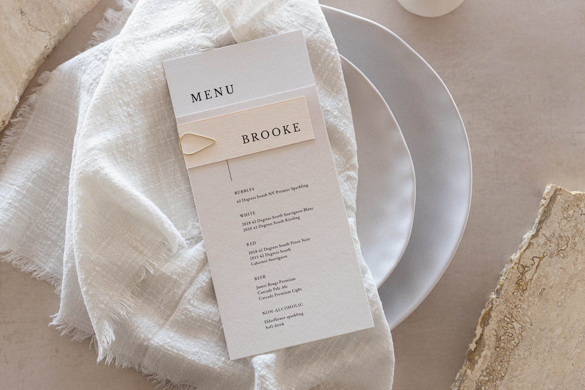 Pageant Menu Package Milan Menu Package – Peppermint Press