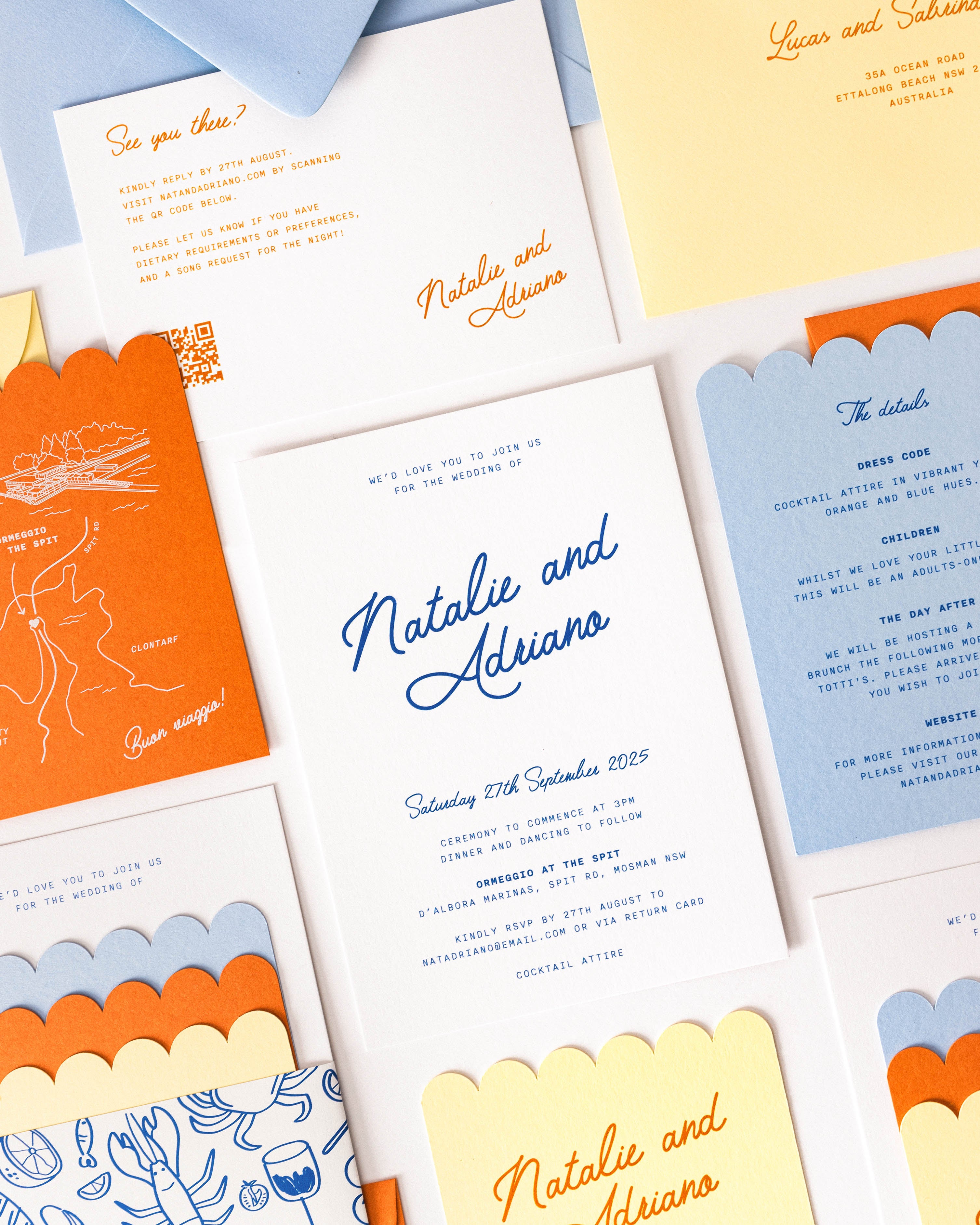 Amalfi Note on Gifts styled photograph
