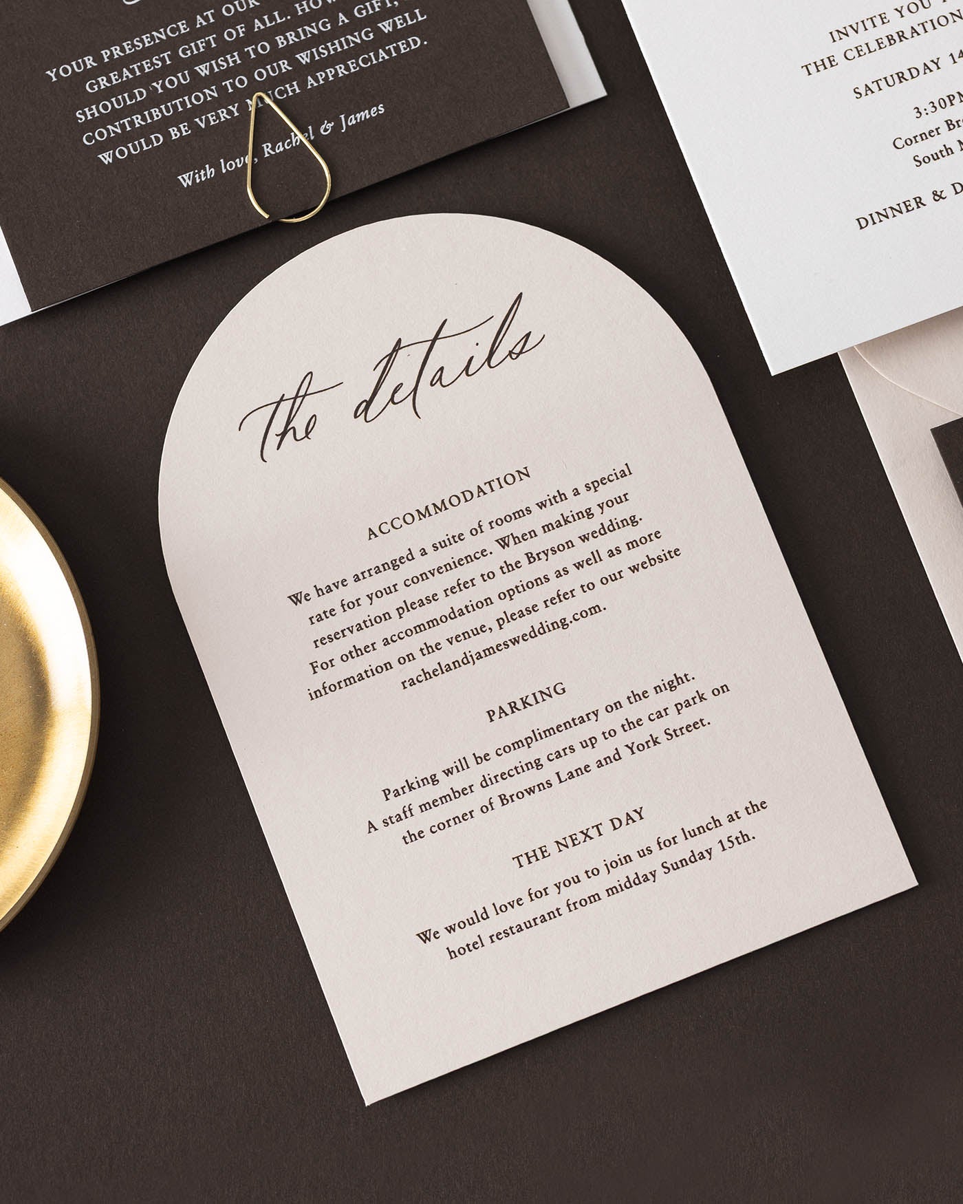 Amour Details Card styled photograph