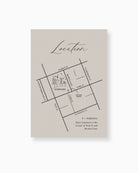 Amour Map Card mockup