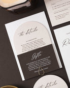Amour Note on Gifts styled photograph