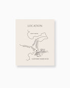 Balmoral Map Card mockup