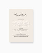 Clair Details Card mockup