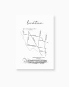Clair Map Card mockup