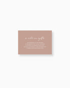 Clair Note on Gifts mockup
