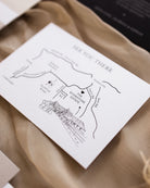 Georgia Map Card styled photograph