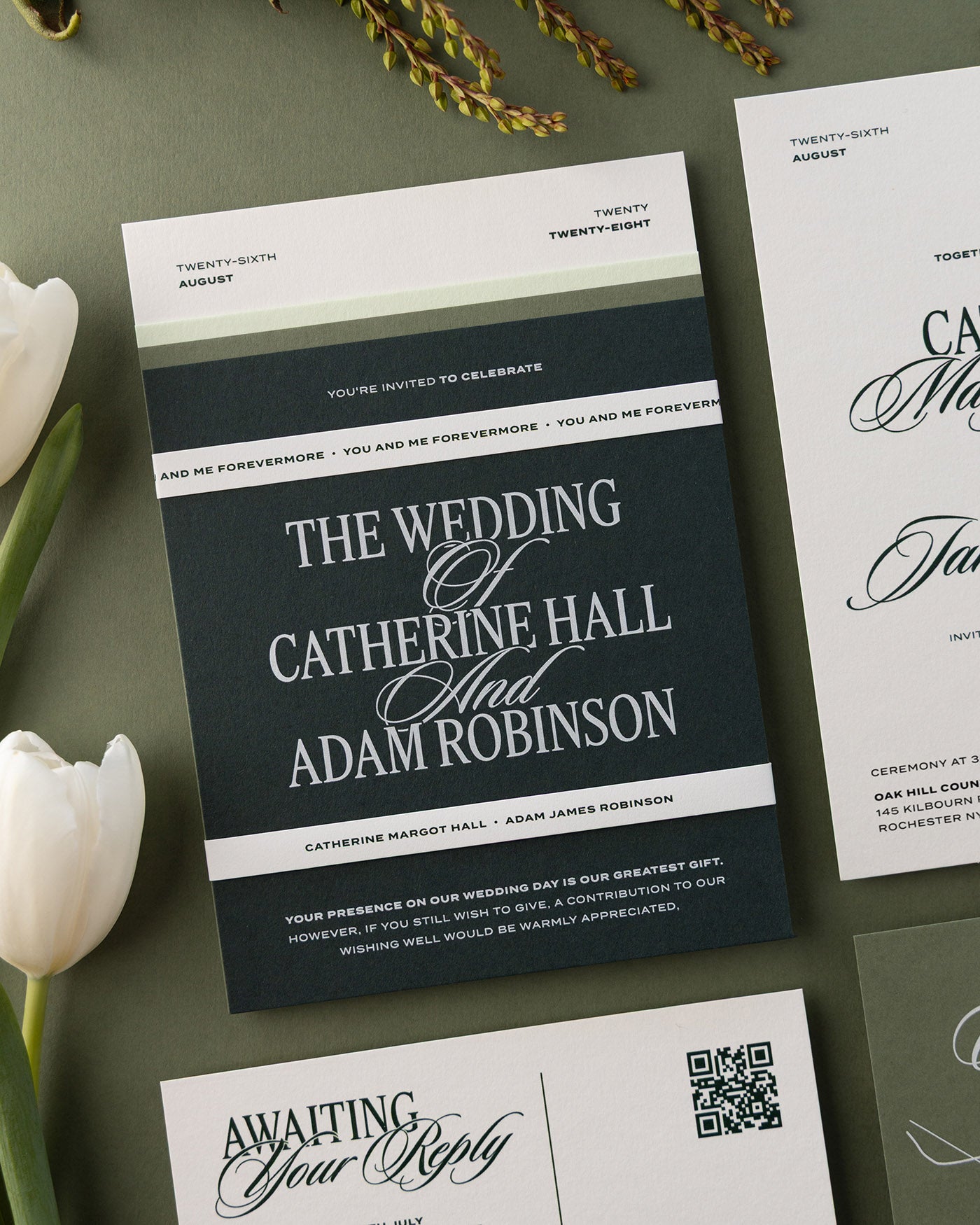 Heritage Note on Gifts styled photograph