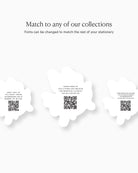 Ink Wash Cupid Insert Card matching collection mockup