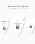 Ink Wash Grapes Insert Card matching collection mockup