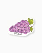 Ink Wash Grapes Place Card mockup