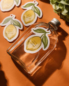 Ink Wash Lemon Favour Tag styled photograph