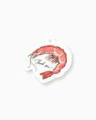 Ink Wash Prawn Favour Tag mockup