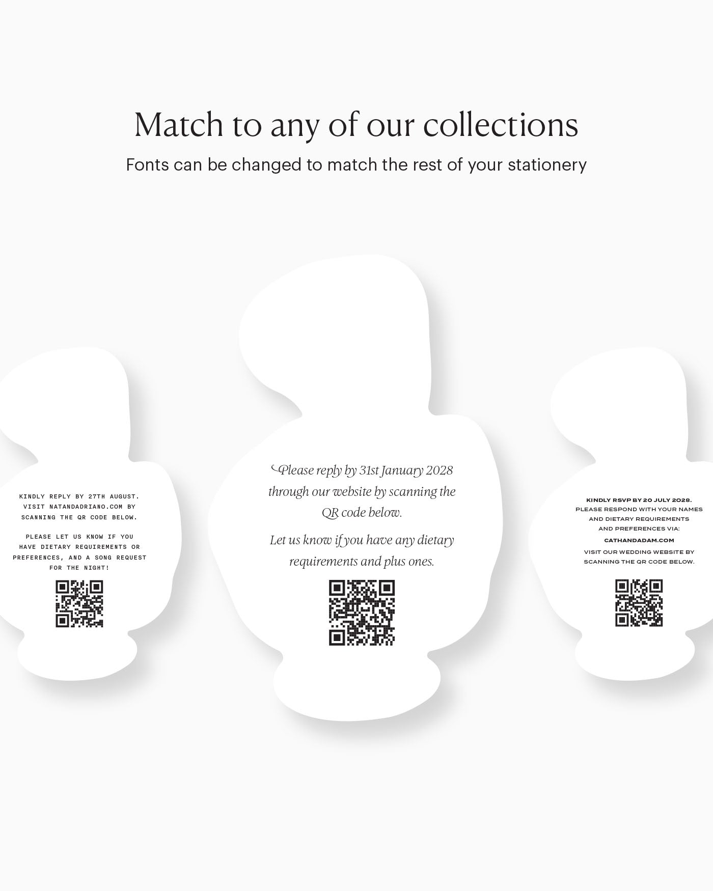 Ink Wash Statue Insert Card matching collection mockup
