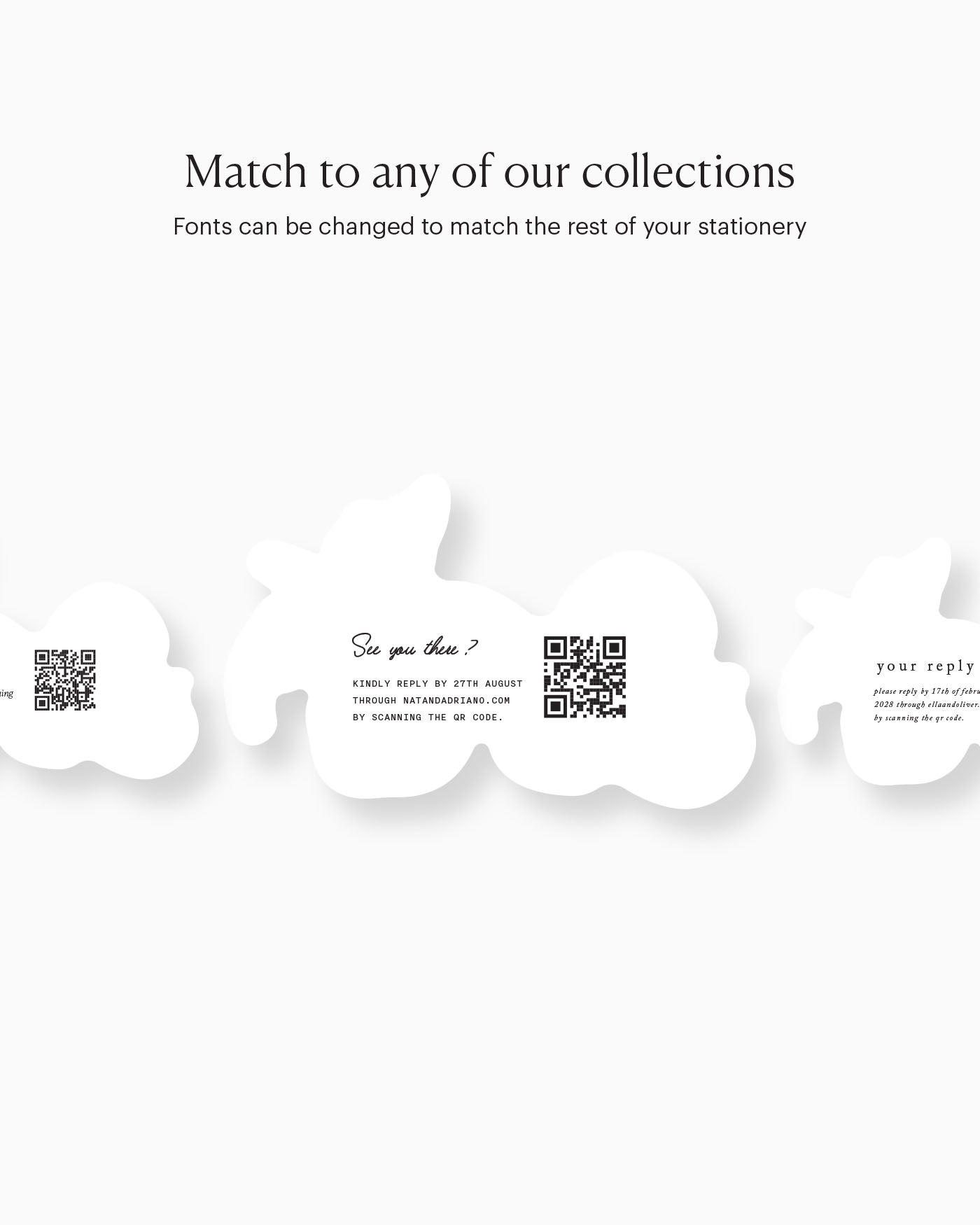 Ink Wash Tomato Vine Insert Card matching collection mockup