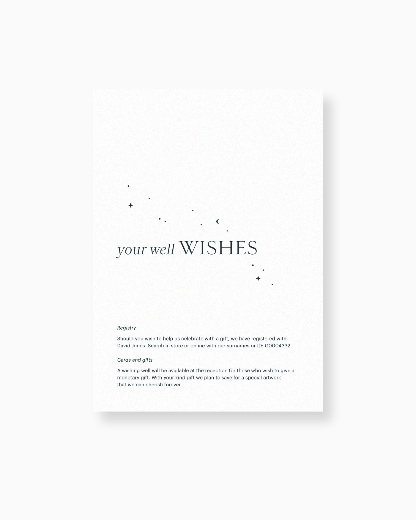 Luna Note on Gifts mockup