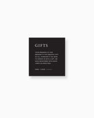 Magnolia Note on Gifts mockup