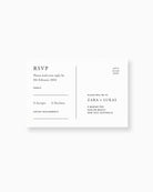 Magnolia RSVP Card mockup