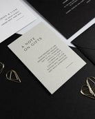 Melbourne Note on Gifts styled photograph