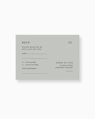 Melbourne RSVP Card mockup
