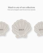 Minimal Shell Insert Card matching collection mockup