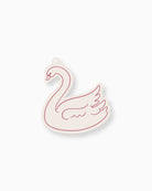 Minimal Swan Favour Tag mockup