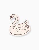 Minimal Swan Insert Card mockup