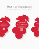 Minimal Tomatoes Insert Card matching collection mockup