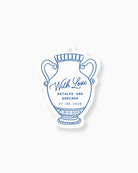 Minimal Vase Favour Tag mockup