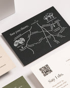 Narrative Map Card styled photograph