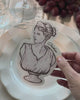 Ink Wash Statue Place Card video