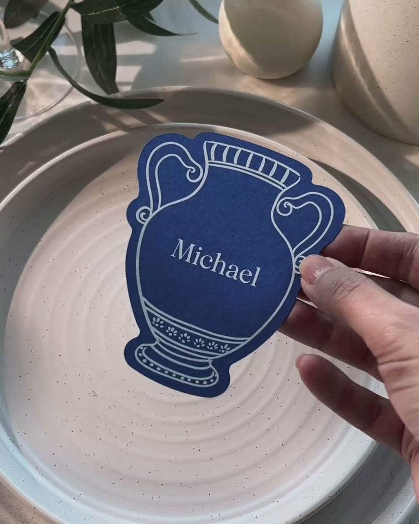 Minimal Vase Place Card video