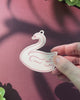 Minimal Swan Favour Tag video