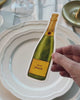 Watercolour Champagne Bottle Place Card video