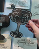 Minimal Champagne Coup Insert Card video