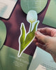 Watercolour Tulip Insert Card video