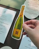 Watercolour Champagne Bottle Insert Card video