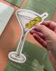 Ink Wash Olive Martini Insert Card video