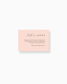 Soleil Note on Gifts mockup