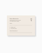Verona RSVP Card additional mockup view 3