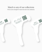 Watercolour Calla Lily Insert Card matching collection mockup