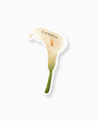 Watercolour Calla Lily Place Card mockup